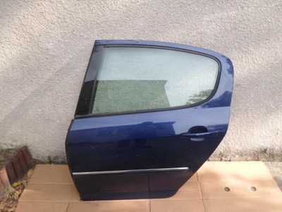 Дверь задняя задние левая peugeot 407 sedan полный фото №1