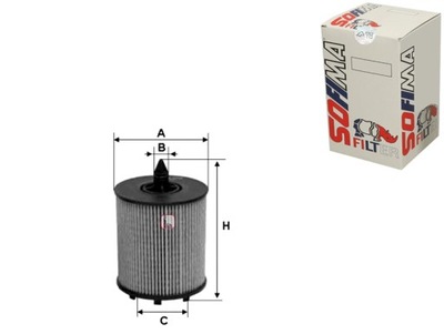 Фильтр масла alfa romeo 159 brera spider cadillac b фото №1