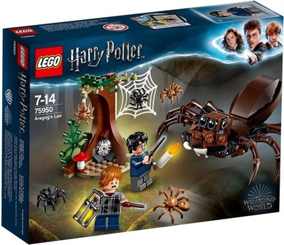 LEGO Harry Potter 75950 Legowisko Aragoga Ron Weasley Pająk