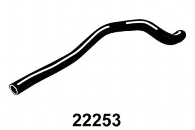 Шланг радіатора gates 3507930 9470409 фото №1