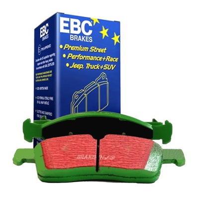 КОЛОДКИ EBC GREEN DP21552 - ПЕРЕД