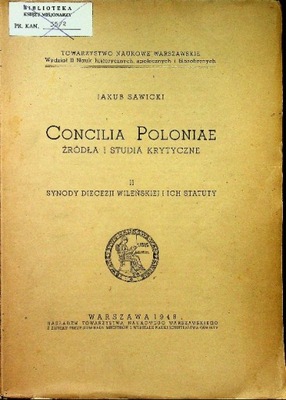 Concilia Poloniae II 1948 r.