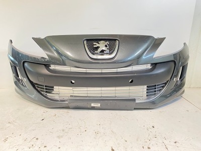 Бампер передній перед peugeot 308 t7 lift 2007-2011 фото №1