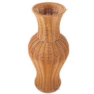 Bambusowy wazon Wiklinowy koszyk Rattan