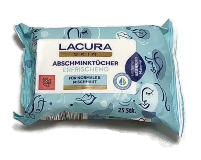 CHUSTECZKI NAWILŻONE DO DEMAKIJAŻU 25 SZT