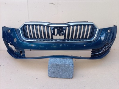 Skoda octavia iv 4 бампер передний решётка радиатора решётка фото №1