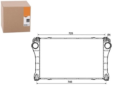 Интеркулер toyota auris avensis corolla verso 2.0 фото №1