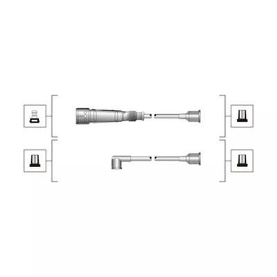 КОМПЛЕКТ ТРУБОК AUDI A4,A6 1.6-2.0 94-