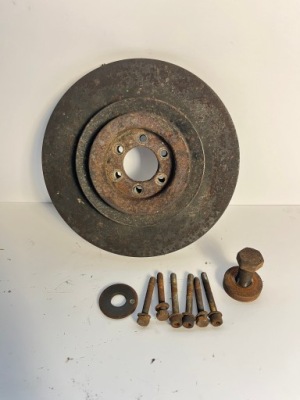 Шків mercedes w123 w116 w126 r107 280se m110 фото №1