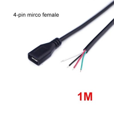 0.3M 1M MICRO USB 2.0 ТИП A МУЖСКИЕ ŻEŃSKIE ГНЕЗДО ПАТРУБОК СОЕДИНИТЕЛЕЙ D~8589