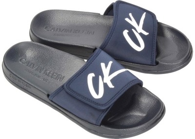 Calvin Klein Klapki KM0KM00499 Velcro Slide 39/40