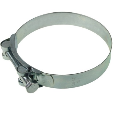 Хомут гвинтова śr. 131-139 m10x90 26x1,2 фото №1