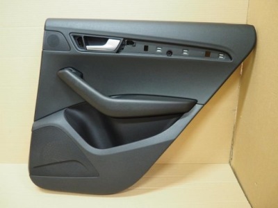Оббивка обшивка двері правих задніх audi q5 фото №1