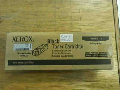 Toner czarny Xerox 106R01338 Phaser 6125 oryginał