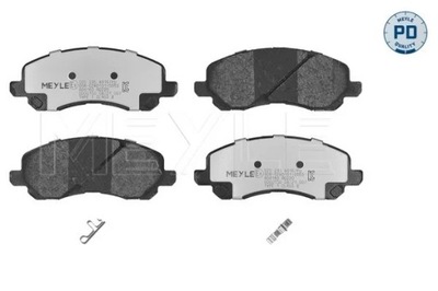 0252358416/PD ZAPATAS DE FRENADO MITSUBISHI P. GALANT 96-04/L  