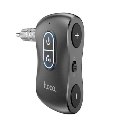 HOCO transmiter FM bluetooth AUX E73 Pro Journey czarny