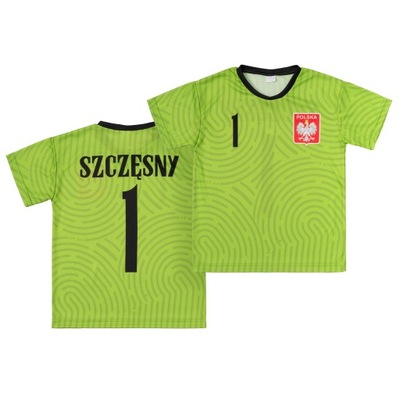 Koszulka piłkarska SZCZĘSNY POLSKA 1 rozm.158