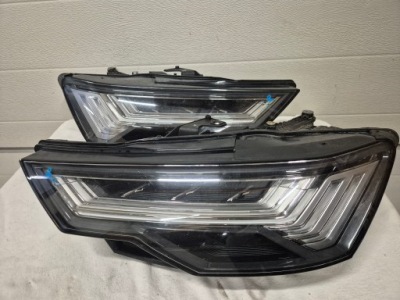 Лампы передние l+pr audi a6 c8 4k 2019-2024r matrix полный оригинал фото №1