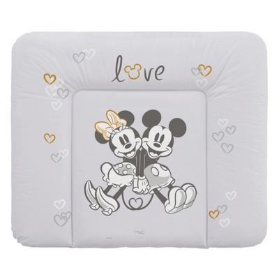 Ceba Przewijak miękki duży 85x72 Disney Minnie & Mickey Grey