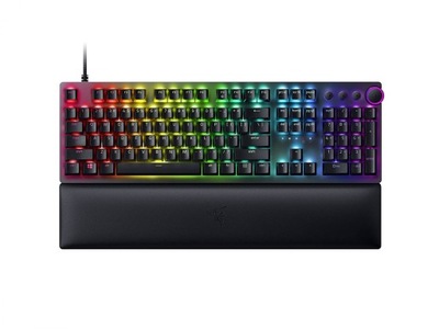 Razer Huntsman V2 Optical Gaming Keyboard RGB LED light, RU, Wired, Black,