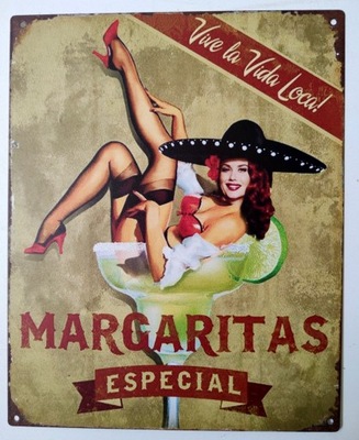 Szyld Reklama Bar Kawiarnia Pub Drink Margaritas