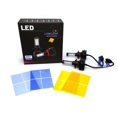 LUCES DIODO LUMINOSO LED H7 12V 24V CANBUS 5 COLORES ZES 2X4500  