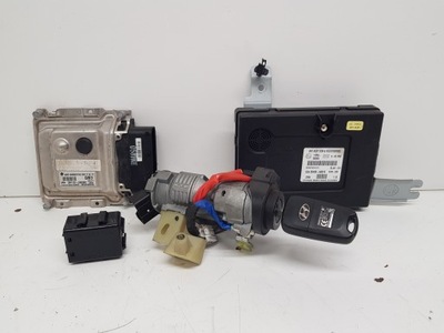 Hyundai i30 ii бортовой компьютер набор стартовый 1,4 16v фото №1