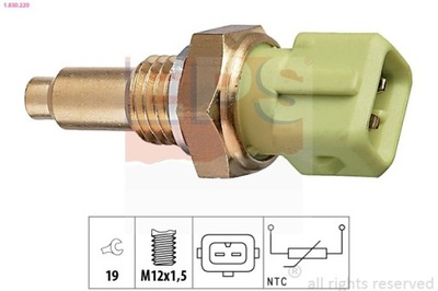 SENSOR TEMPERATURA DE LÍQUIDO REFRIGERACIÓN FIAT BRAVA/ 1-830-220  