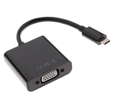 Adapter USB-C 3.1 do VGA Macbook S8 S9