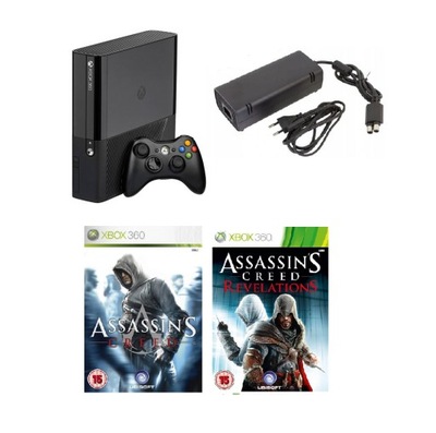 Konsola Xbox 360 250GB 2x Assassin's Creed