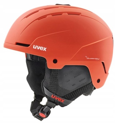 Kask Uvex 58 - 62 cm 58-62 cm pomarańcze i czerwienie