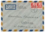 POCZTA LOTNICZA 1947 SZWECJA POLSKA AIR MAIL