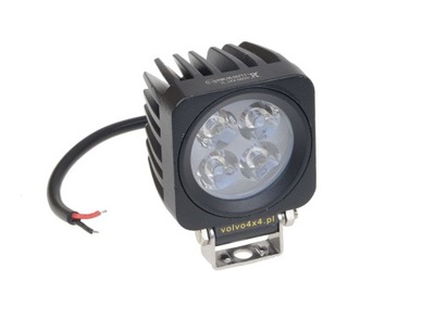 MINI HALÓGENO FARO EN FUNCIONAMIENTO 12W 4 PIEZAS DIODO LUMINOSO LED 12V 24V 4X4  