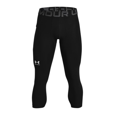 Legginsy męskie Under Armour 3/4 black/white S