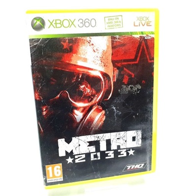 XBOX 360 Metro 2033