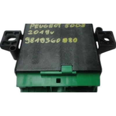 9819360080 модуль блок керування pdc peugeot 5008 фото №1