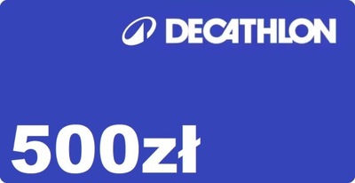 Decathlon karta podarunkowa 500 złotych