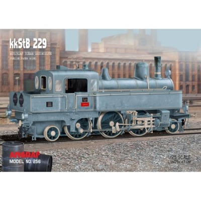 Parowóz kkStB 229, Angraf Model, 1:25