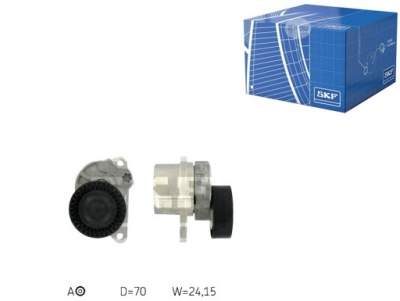 Skf натягувач ремінь багаторучейковий volvo c70 i, s40 фото №1
