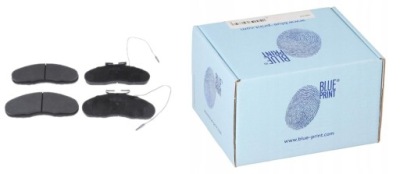 Тормозные колодки тормозные nissan atleon 99-, cabstar 98- pr фото №1