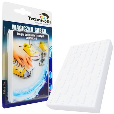 MAGICZNA GĄBKA NA BRUD, ATRAMENT I UPORCZYWE PLAMY BEZ DETERGENTÓW