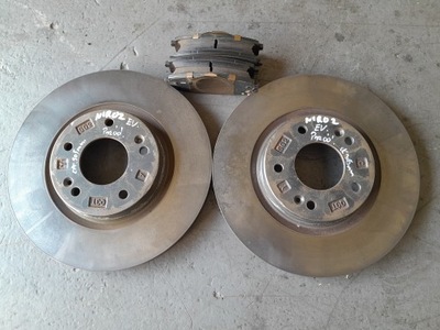 Kia niro ii 2022- ev гальмівні диски гальмівні перед гальмівні колодки фото №1