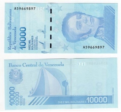 WENEZUELA 2019 10000 BOLIVARES