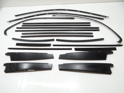 Накладки дверь shadow line bmw e61 w macie фото №1