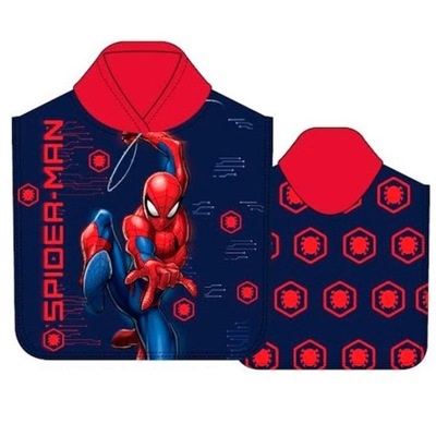 SPIDERMAN ponczo poncho ręcznik 50X100