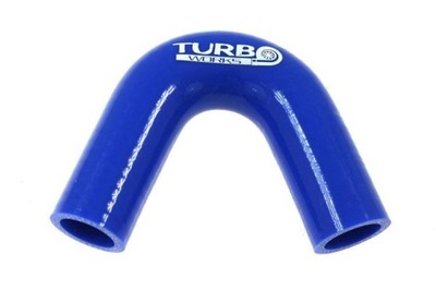 КОЛІНО СИЛІКОНОВЕ 135ST TURBOWORKS BLUE 38MM ТЮНІНГ SPORT