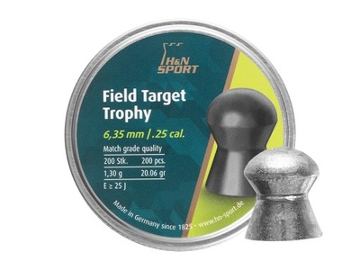 Śrut 6,35 mm diab H&N Field Target Trophy 200