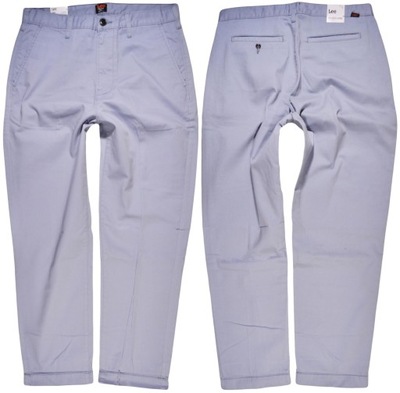 LEE spodnie loose blue RELAXED CHINO W32 L34