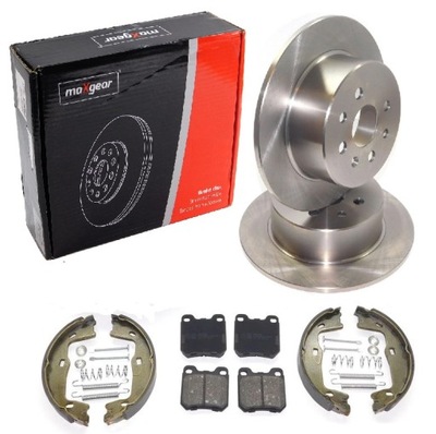 Гальмівні диски гальмівні колодки гальмівні колодки задня opel vectra b 4śruby kpl фото №1