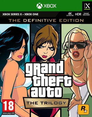 GRAND THEFT AUTO GTA TRILOGY DEFINITIVE EDITION X1